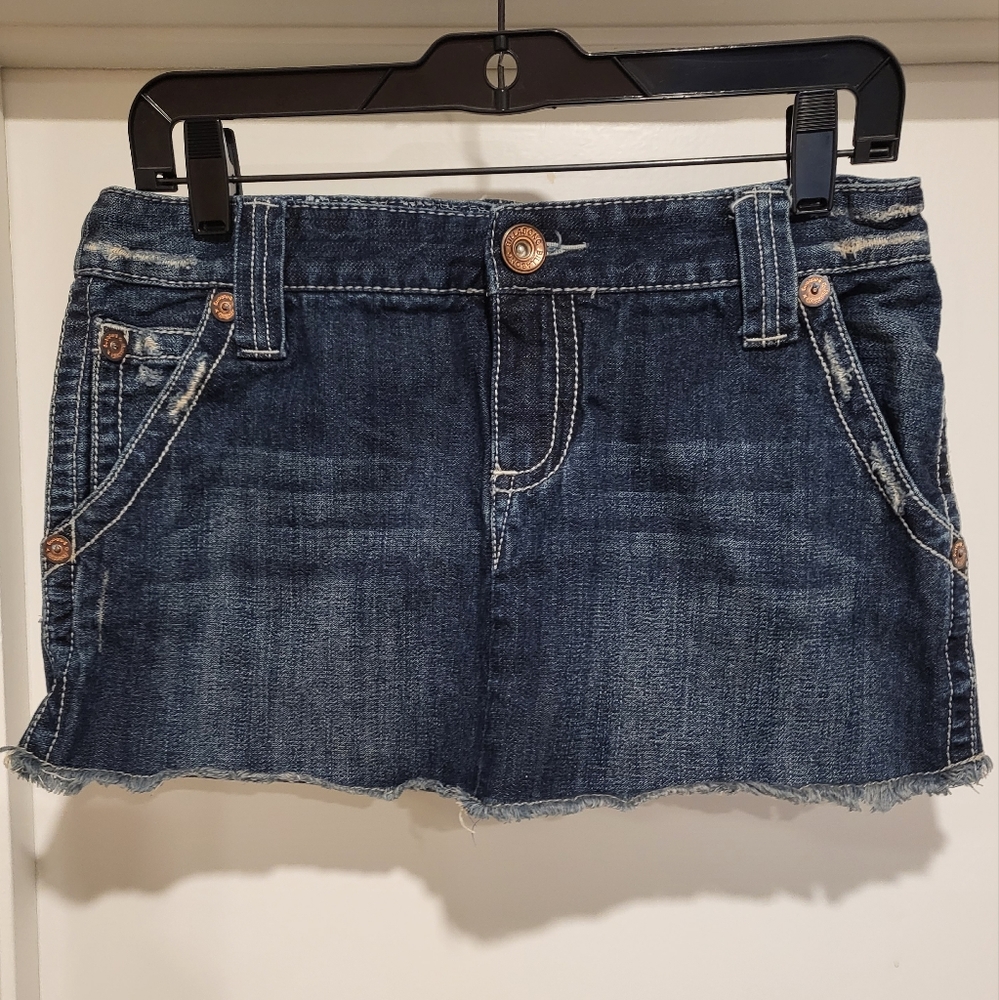 Billabong Denim Mini Skirt - Size 7